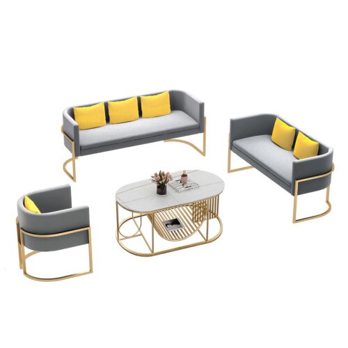 Sofa Set Living Room Leisure Simple Modern Sofas Tables Sets