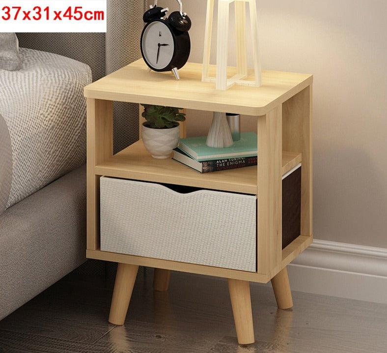 Bedside Cabinet Dormitory Storage Nightstands Bedroom Bedside Nachttisch