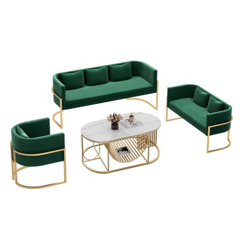 Sofa Set Living Room Leisure Simple Modern Sofas Tables Sets