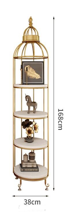 Storage Cabinets Living Room Nordic Racks Creative Bird Cage Shelf Flower Rack Book Schränke