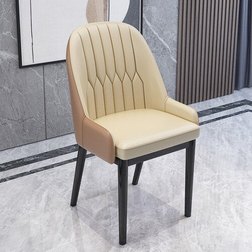 Round Chair Simple and Light Nordic Dining Chair Home Armchair Stool Desk Furniture