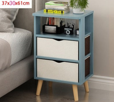 Bedside Cabinet Dormitory Storage Nightstands Bedroom Bedside Nachttisch