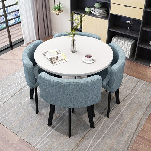 Dining Table Sets Kitchen & Dining Furniture Sets Simple Leisure Round Esstisch Sets