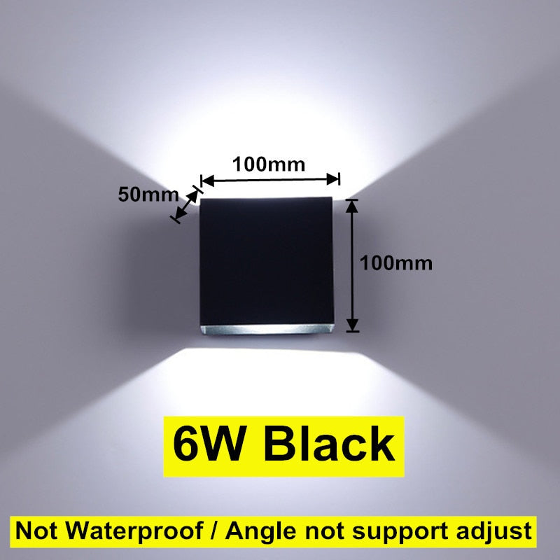 Wall Lamps Waterproof  Surface Mounted LED Wall Light Indoor Outdoor Wall Lights