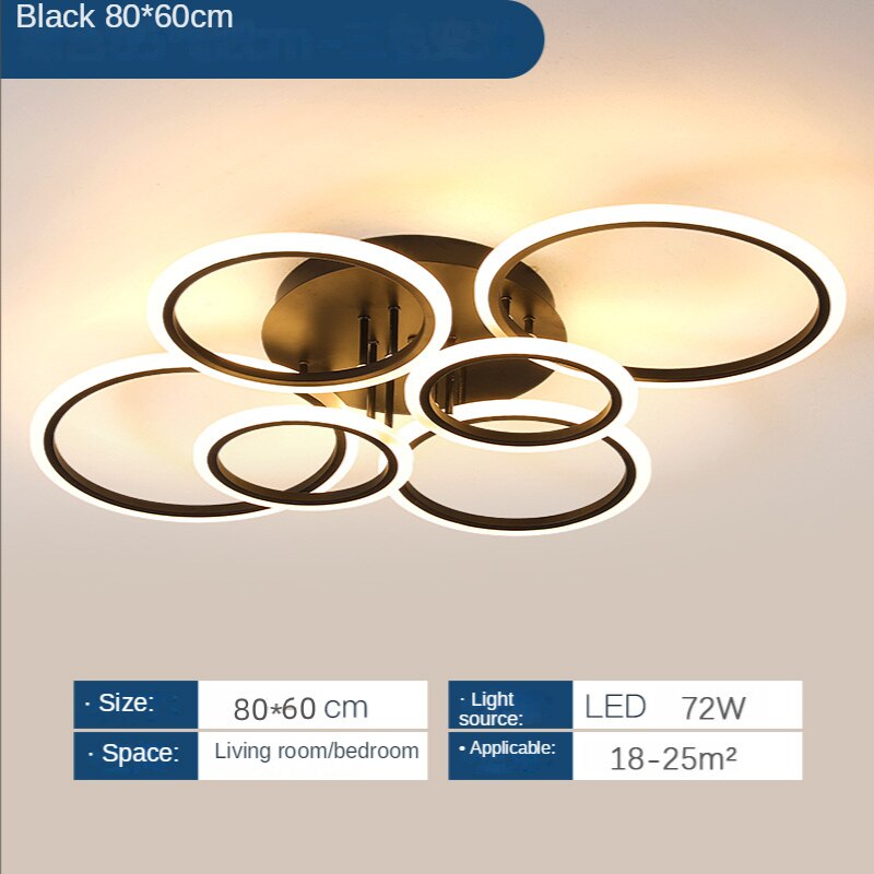 Ceiling Light Modern Led Gold Ring Interior Ceiling Lights