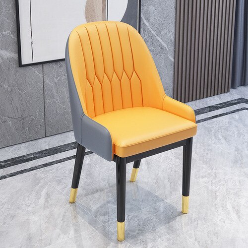 Round Chair Simple and Light Nordic Dining Chair Home Armchair Stool Desk Furniture