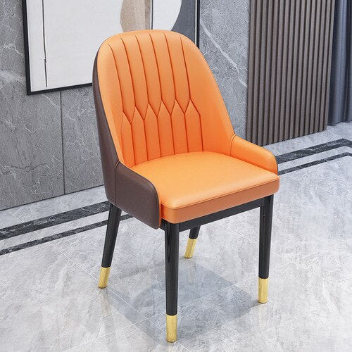 Round Chair Simple and Light Nordic Dining Chair Home Armchair Stool Desk Furniture