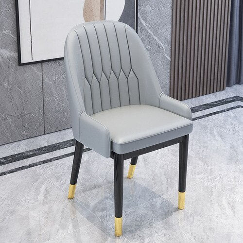 Round Chair Simple and Light Nordic Dining Chair Home Armchair Stool Desk Furniture