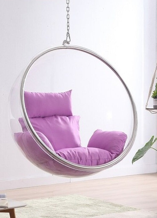 Ghost Chairs Bubble Transparent Glider Cradle Stühle Hanging Basket Swing Rocking Hängesessel Chair