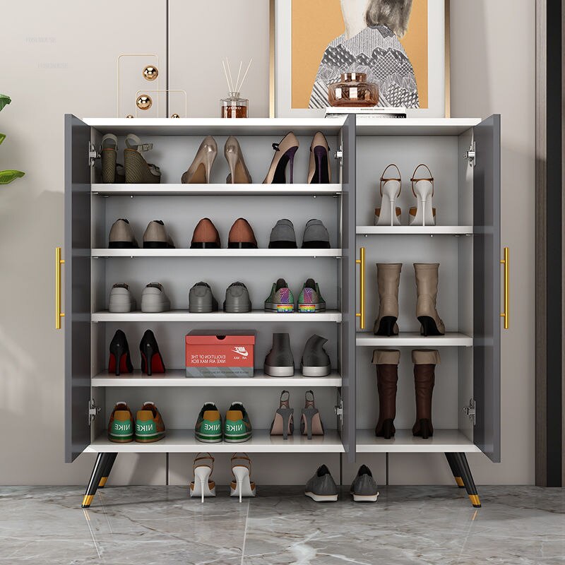 Shoe Cabinets Light Shoe Changing Stools Home Entry Door Porch Furniture Multi Munctional Schuhschränke Shoe Rack