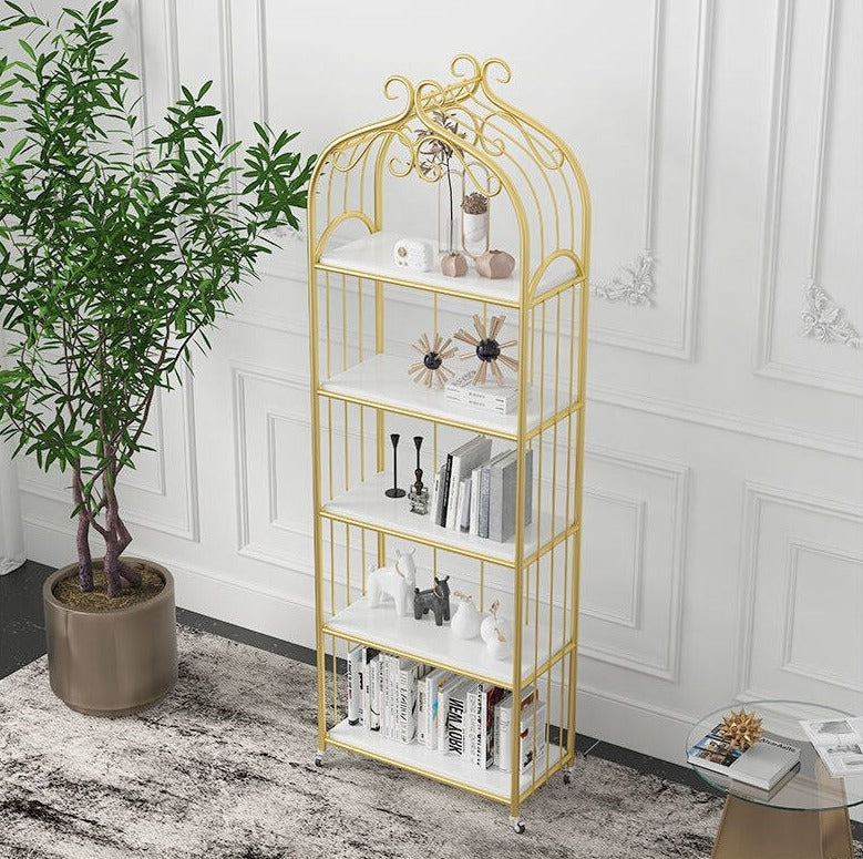 Storage Cabinets Living Room Nordic Racks Iron Art Bird Cage Storage Organizer Schränke