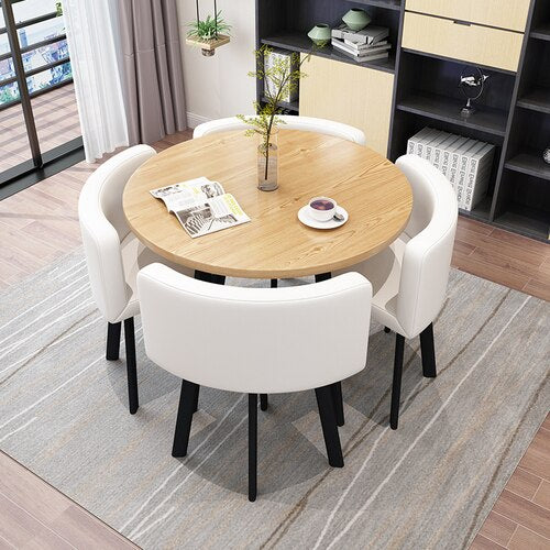 Dining Table Sets Kitchen & Dining Furniture Sets Simple Leisure Round Esstisch Sets