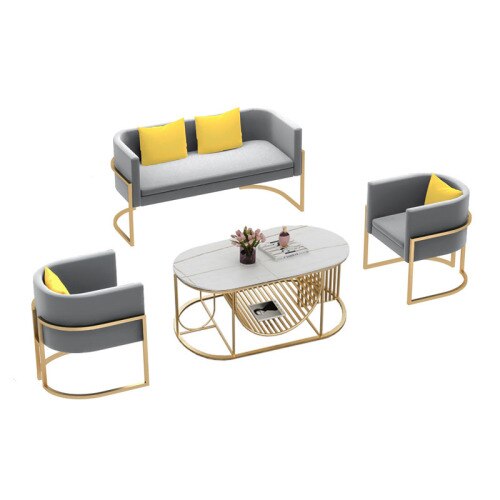 Sofa Set Living Room Leisure Simple Modern Sofas Tables Sets