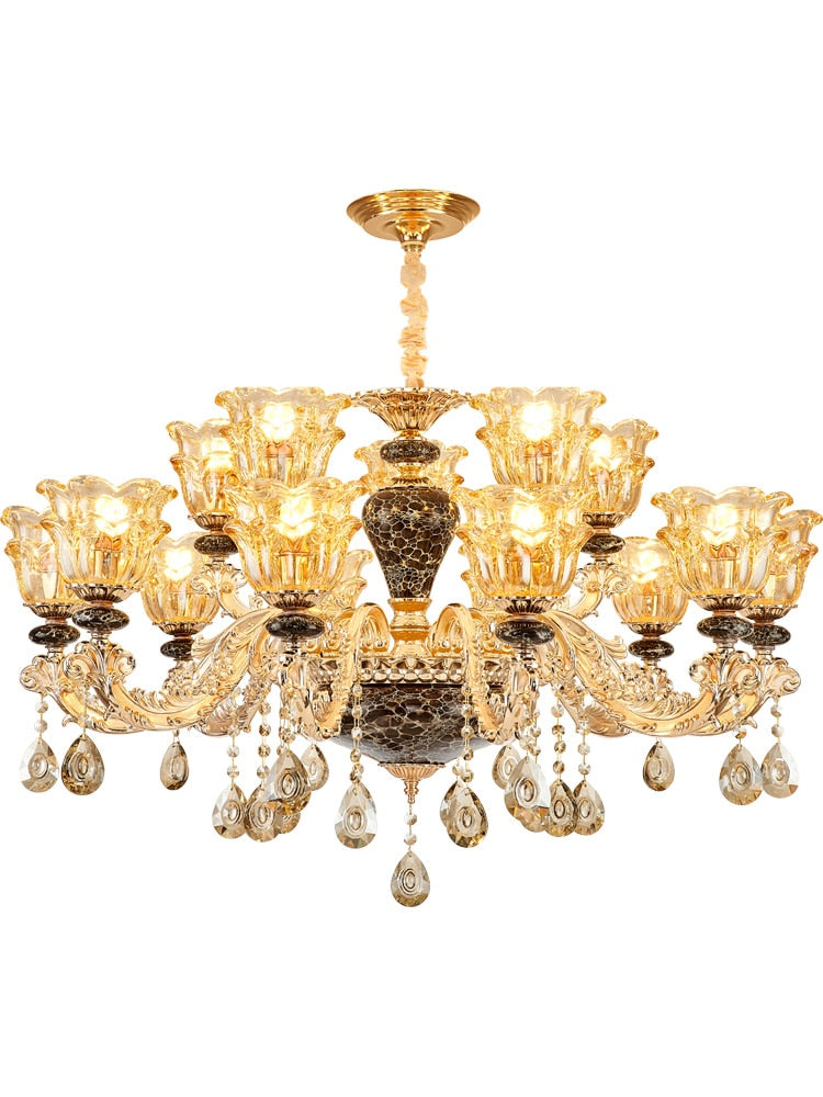 Chandelier Minimalist Ceramic Crystal Lamps Chandeliers