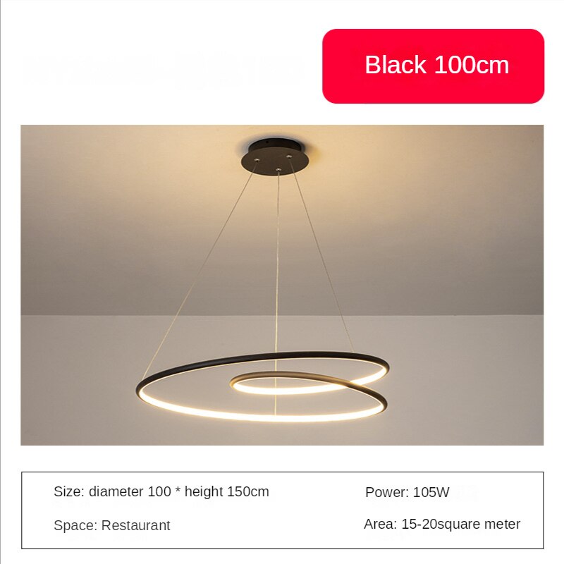 Pendant Light Modern Led  Ring Hanging Pendant Lights