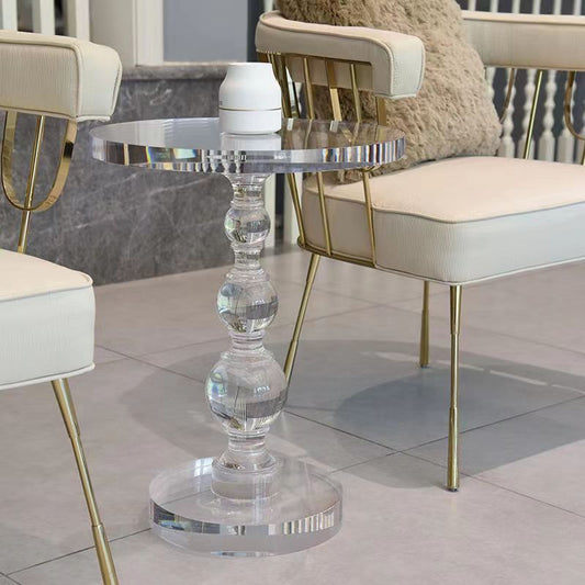 Ghost Table New Acrylic Roman Column Couchtisch Transparent Side Tables