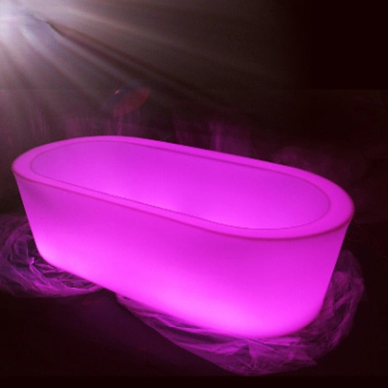 Bathroom Furniture Bathtub LED Luminous Personalized Home Advanced Color Bathtub