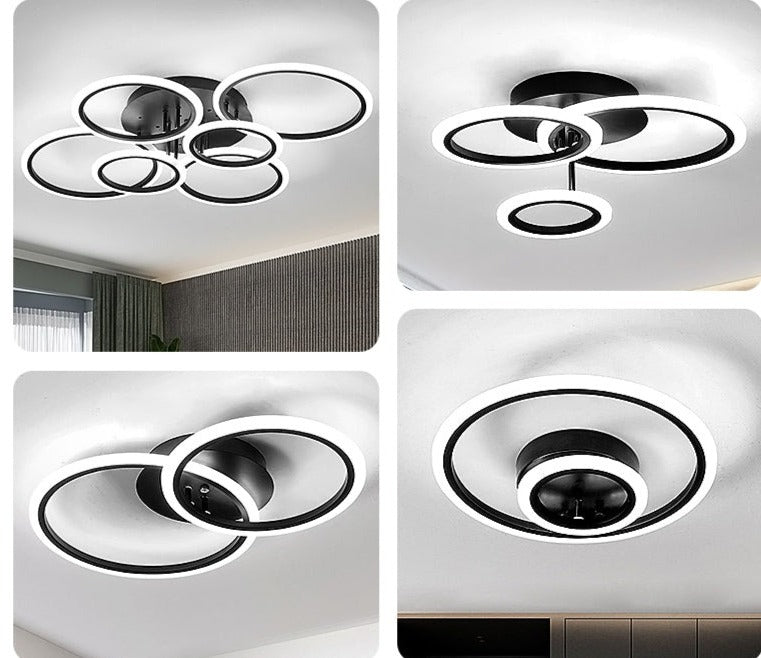 Ceiling Light Modern Led Gold Ring Interior Ceiling Lights