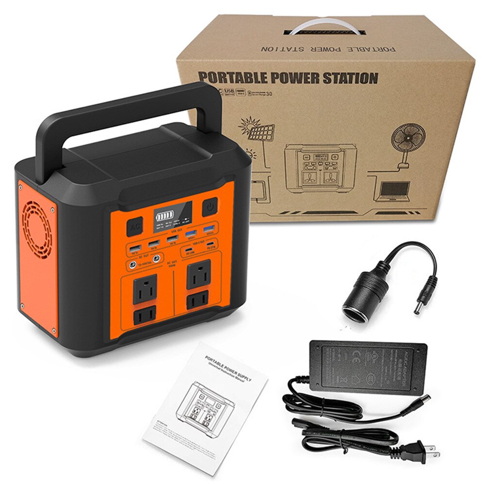 Power Bank Portable Power Station Emergency Energy Storage Power Solar Generator 