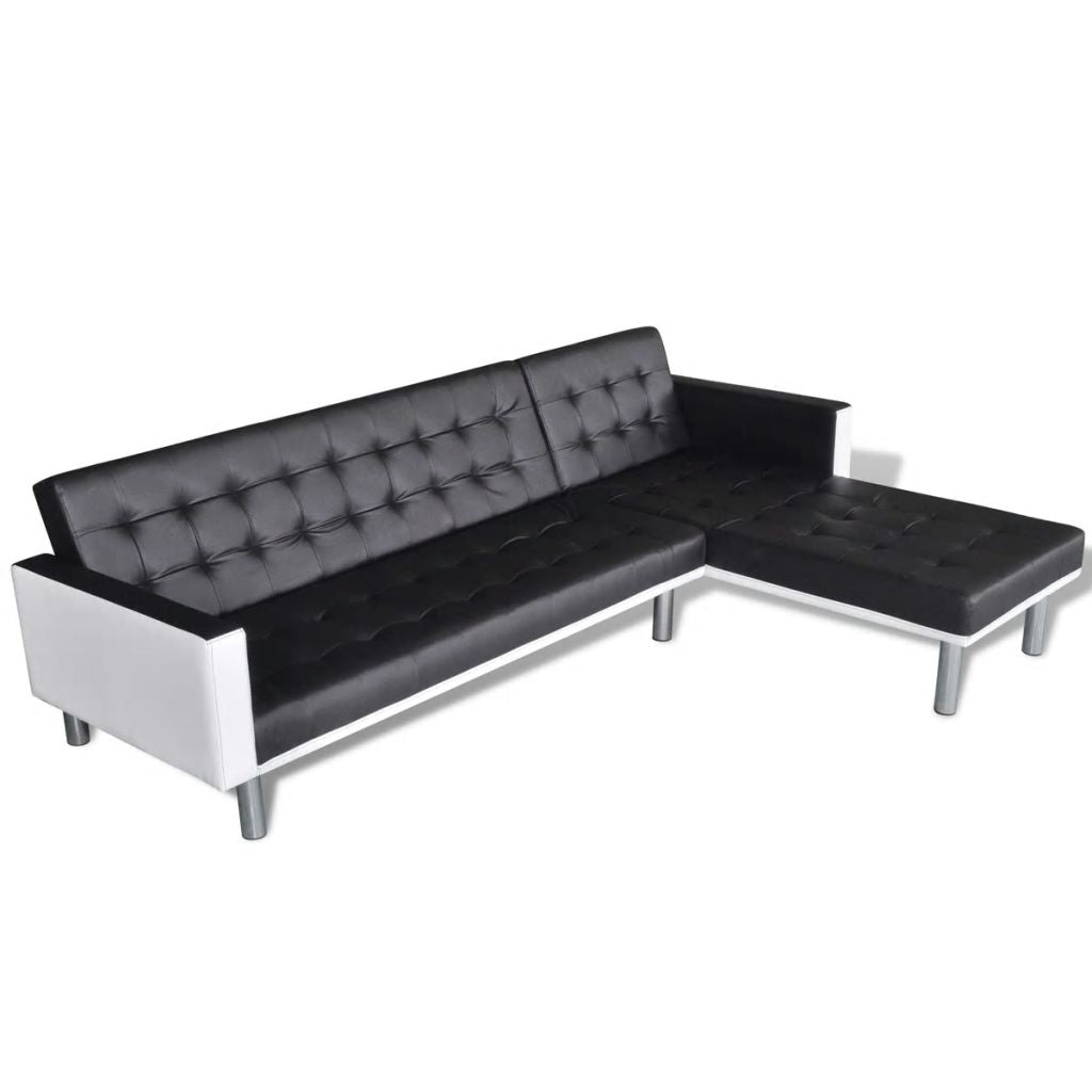 Sofa Bed Synthetic Leather Modern Nordic Minimalist Retro Living Room Furniture