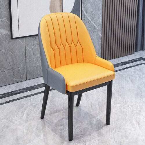 Round Chair Simple and Light Nordic Dining Chair Home Armchair Stool Desk Furniture