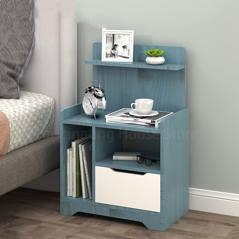 Bedside Cabinet Dormitory Storage Nightstands Bedroom Bedside Nachttisch