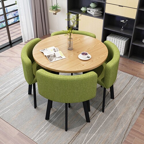 Dining Table Sets Kitchen & Dining Furniture Sets Simple Leisure Round Esstisch Sets