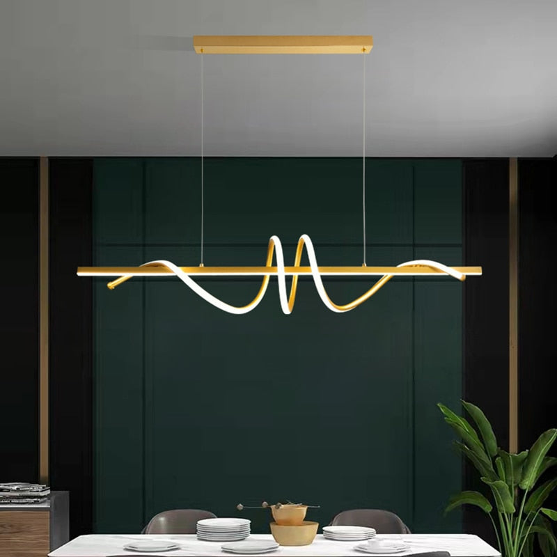 Pendant Light Italian Led Gold Lighting Modern Long Hallway Interior Pendant Lights