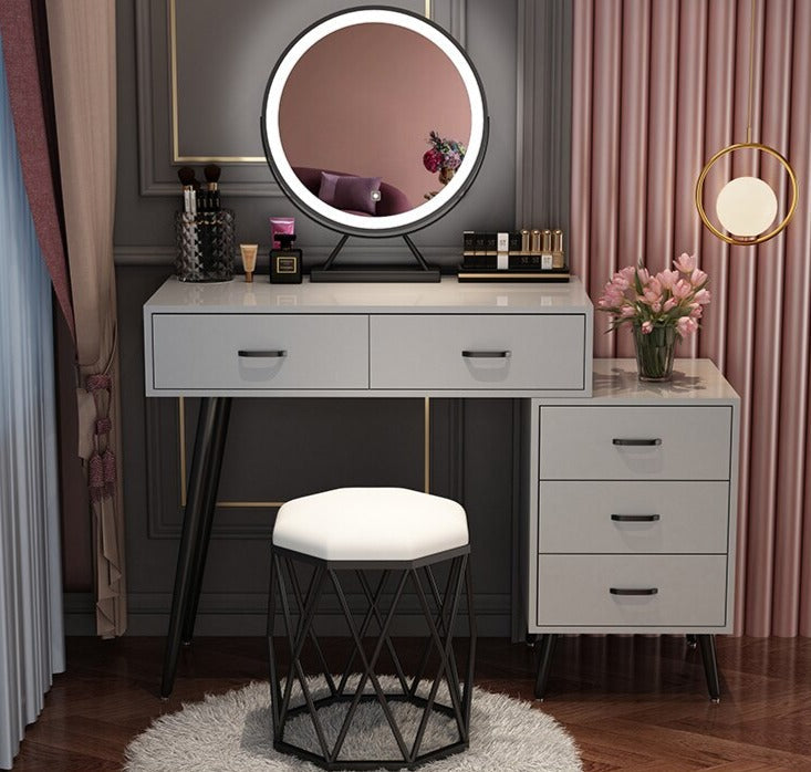 Bedroom Vanities Small Modern Schminktisch Set Bedroom Minimalist Furniture Dressing Table Set