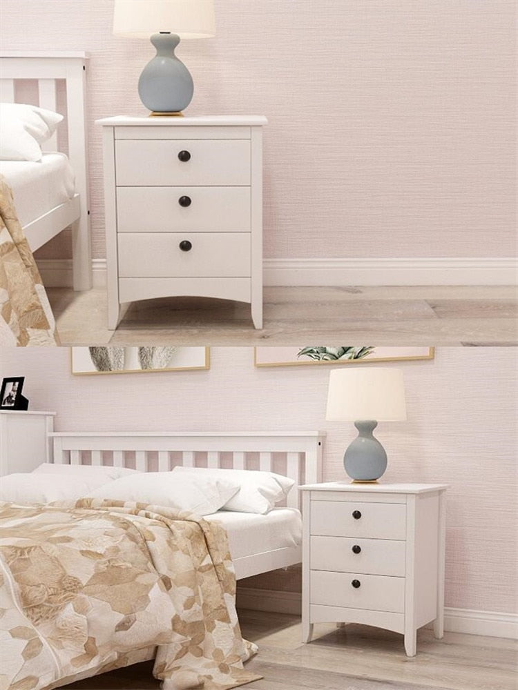 Bedside Cabinet 2pcs Nightstands Bedroom Bedside Nachttisch