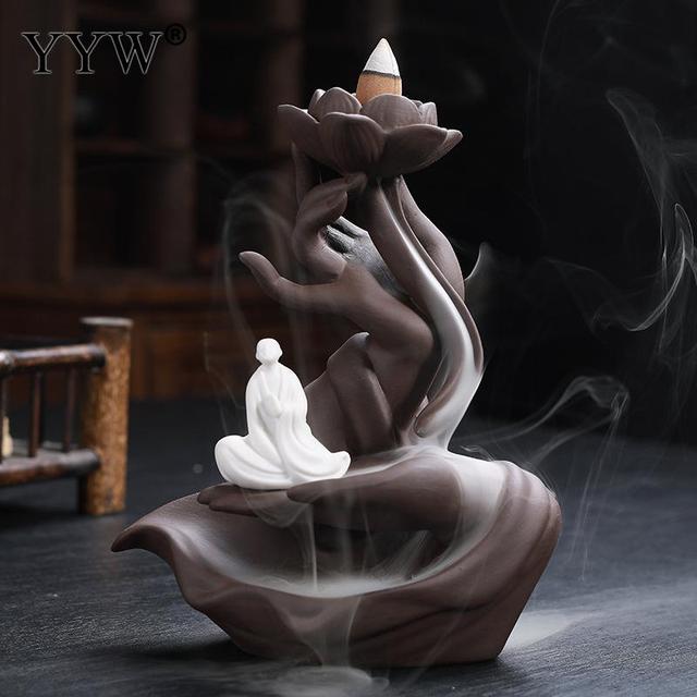 Incense Holder Waterfall Censer Decorative Art