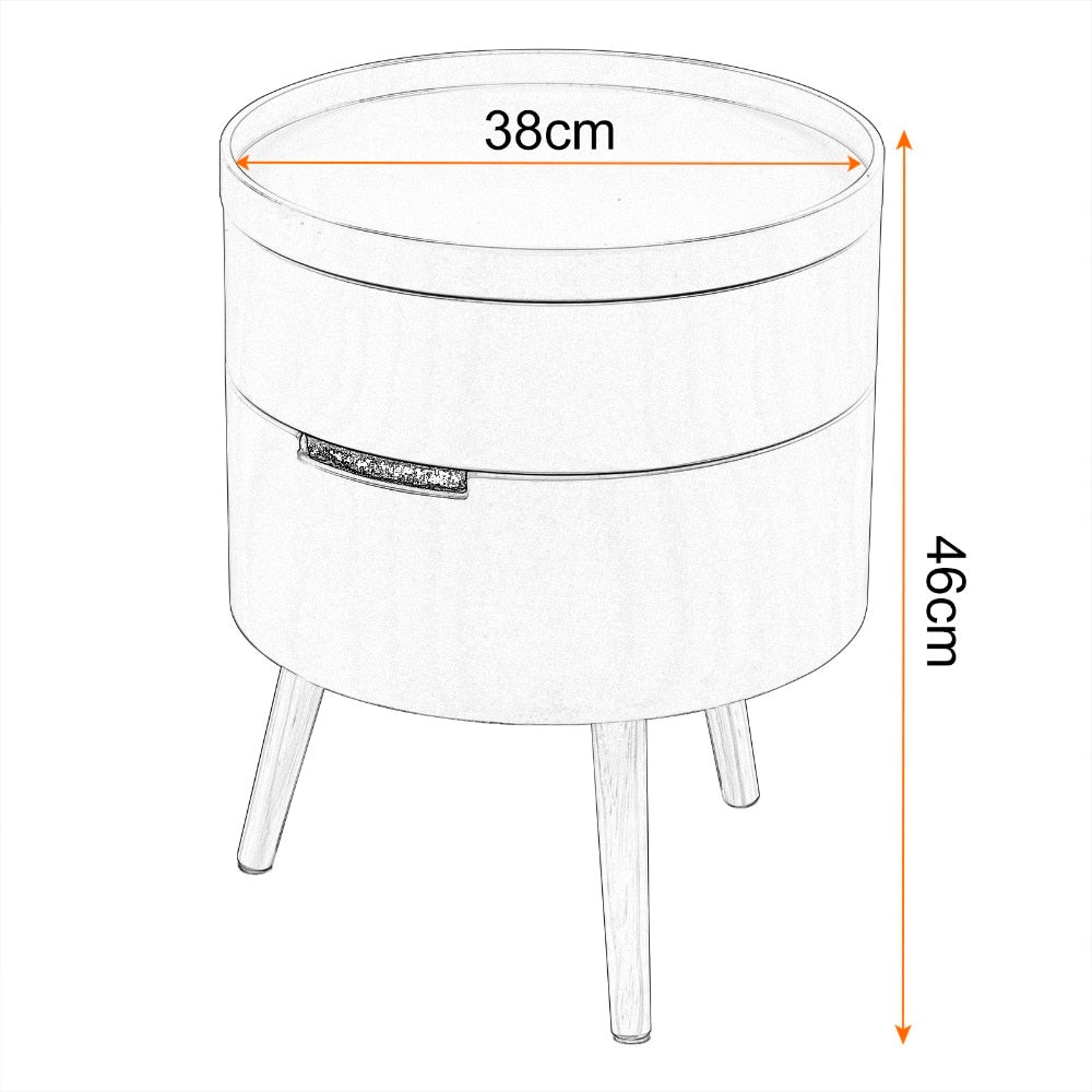 Bedside Cabinet Modern Nightstand Bedroom Bedside Nachttisch