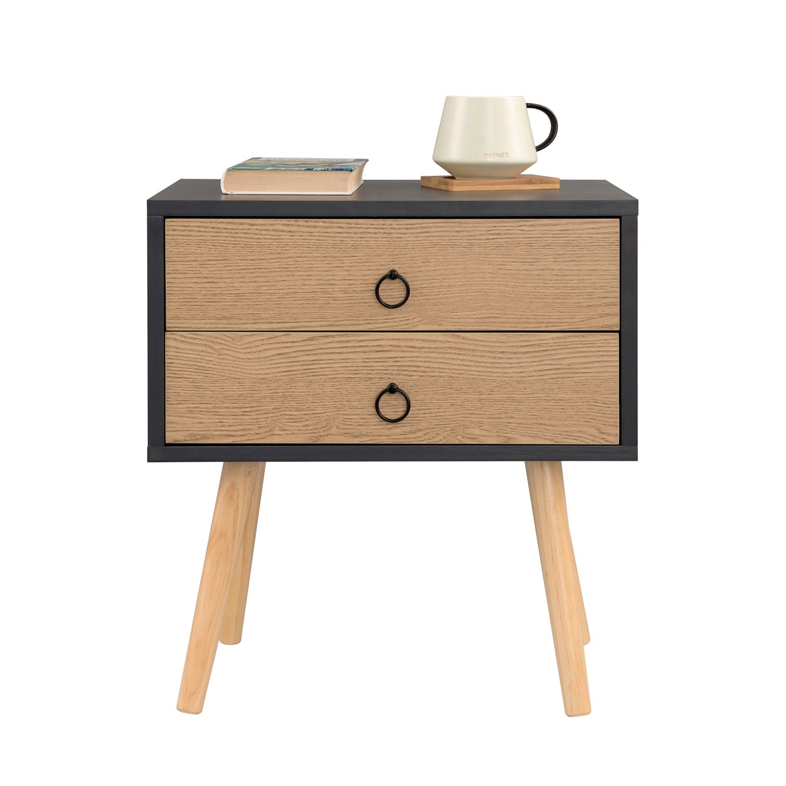 Bedside Cabinet 2 Drawers Nightstands Bedroom Bedside Nachttisch