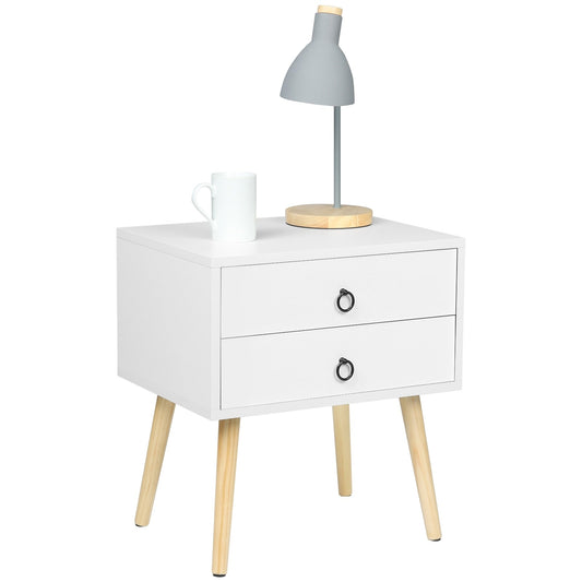 Bedside Cabinet 2 Drawers Nightstands Bedroom Bedside Nachttisch