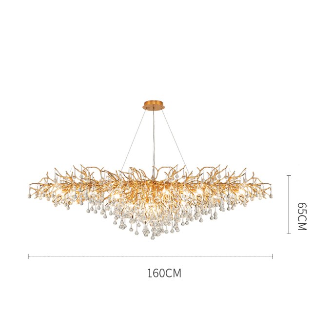 Crystal Chandelier Lighting // Dining Living Room Lights