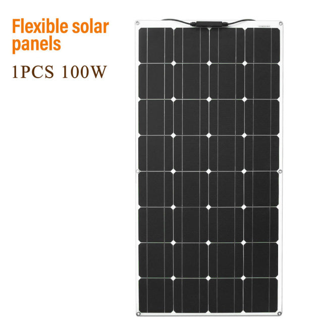 Solar Panels Flexible PET Photatic Monocrystalline Cell Battery Charger Home Solar Panel Sonnenkollektor