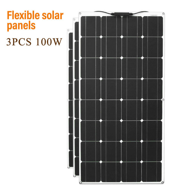 Solar Panels Flexible PET Photatic Monocrystalline Cell Battery Charger Home Solar Panel Sonnenkollektor