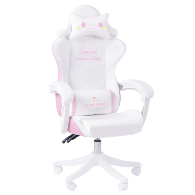 Gaming Chairs Macaron Series Computer Liftable Swivel Chair