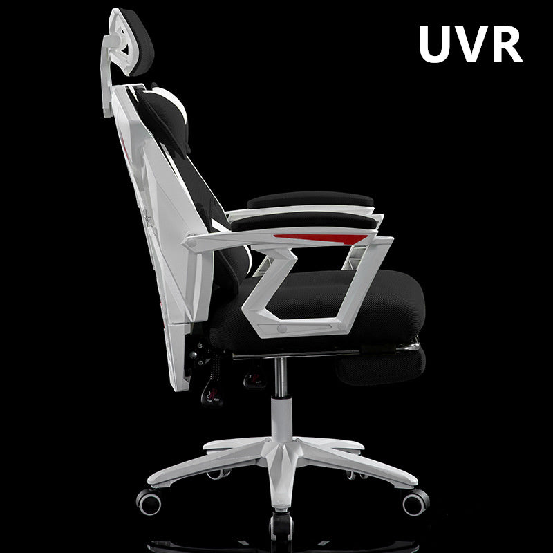 Gaming Chairs UVR Computer Mesh Seat Lunch Break Reclining Swivel Gaming Racing Chairs