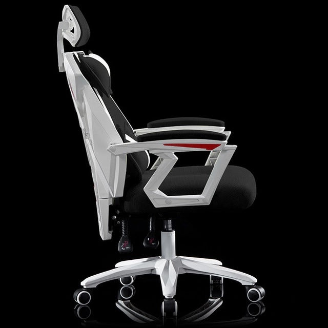 Gaming Chairs UVR Computer Mesh Seat Lunch Break Reclining Swivel Gaming Racing Chairs