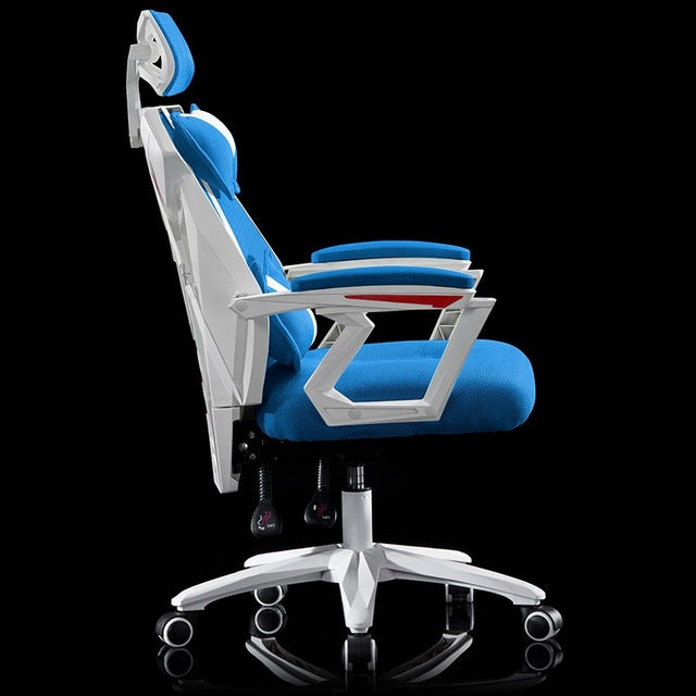 Gaming Chairs UVR Computer Mesh Seat Lunch Break Reclining Swivel Gaming Racing Chairs