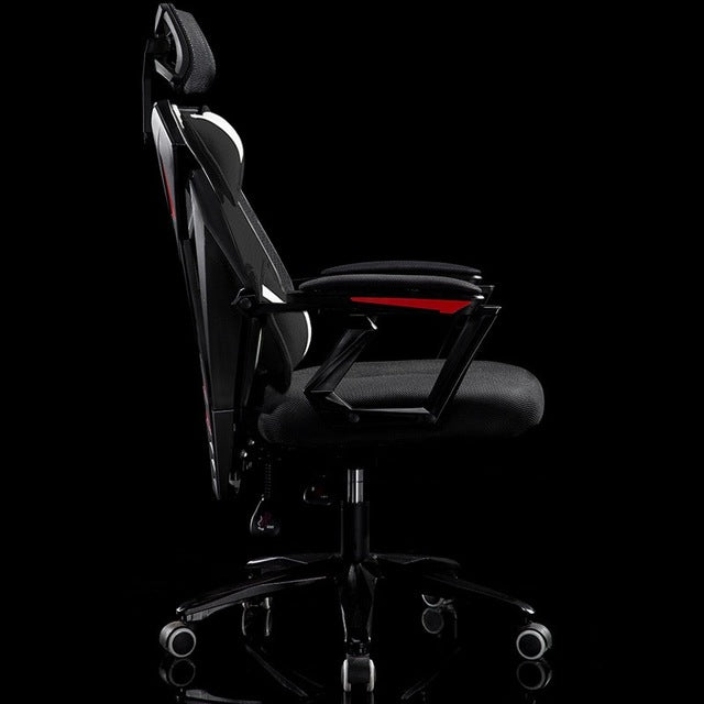 Gaming Chairs UVR Computer Mesh Seat Lunch Break Reclining Swivel Gaming Racing Chairs