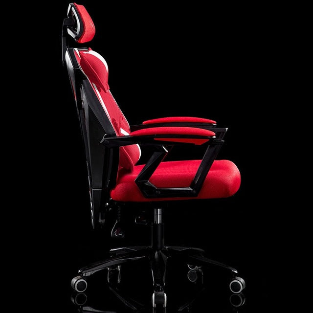 Gaming Chairs UVR Computer Mesh Seat Lunch Break Reclining Swivel Gaming Racing Chairs