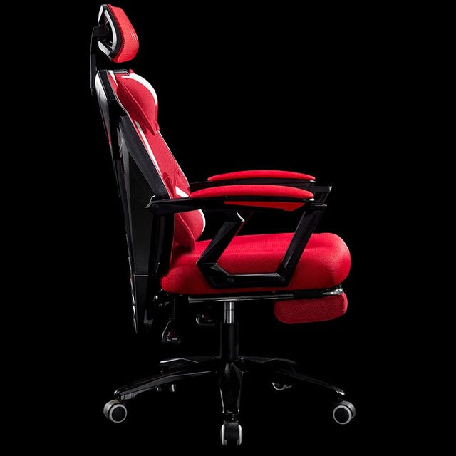 Gaming Chairs UVR Computer Mesh Seat Lunch Break Reclining Swivel Gaming Racing Chairs